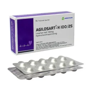 Agilosart-H 100/25mg Agimex - Thuốc Điều Trị Tăng Huyết Áp Liều Cao Phối Hợp